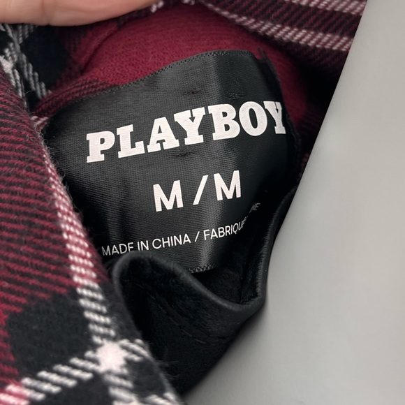 PLAYBOY| PLAID OVERSIZED SHACKET - Picture 3 of 8